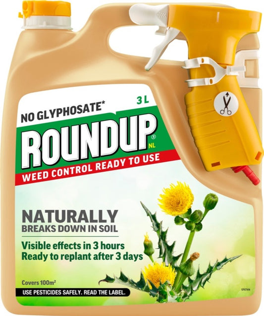 Roundup Natural Weed Control Ready to Use 3 Litre