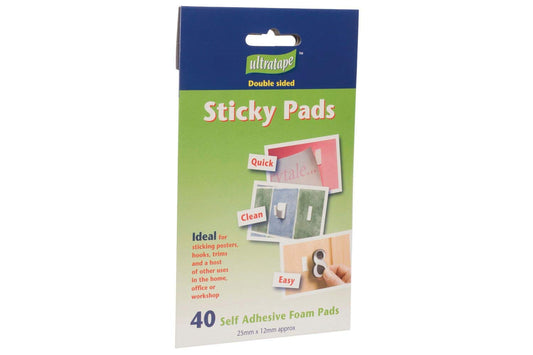 Ultratape Sticky Pads Pk40