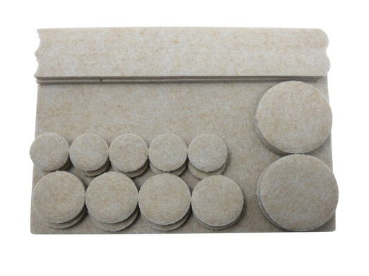 Felt Gard Self-Adhesive Felt Furniture Pads Assorted Heavy Duty Pack 27