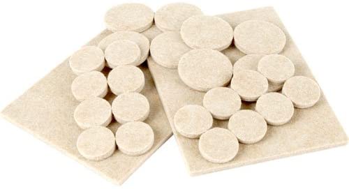 Felt Gard Felt Pads & Sheets Pack of 26 Assorted