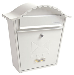 Sterling Hardware Classic Post Box Black