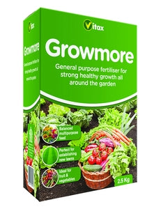 Vitax Growmore General Purpose Garden Fertilizer 1.25kg