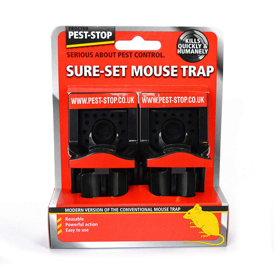 Pest-Stop Pest-Stop Sure-Set Plastic Mouse Trap