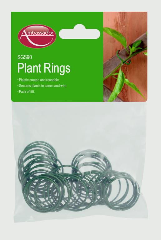 Ambassador Coated Plant Rings