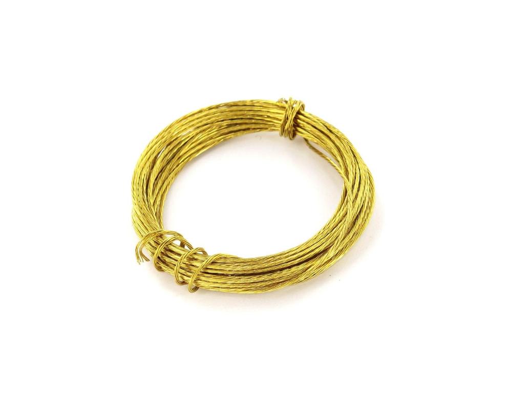 Securit Picture Wire Brass 3.5 Metre