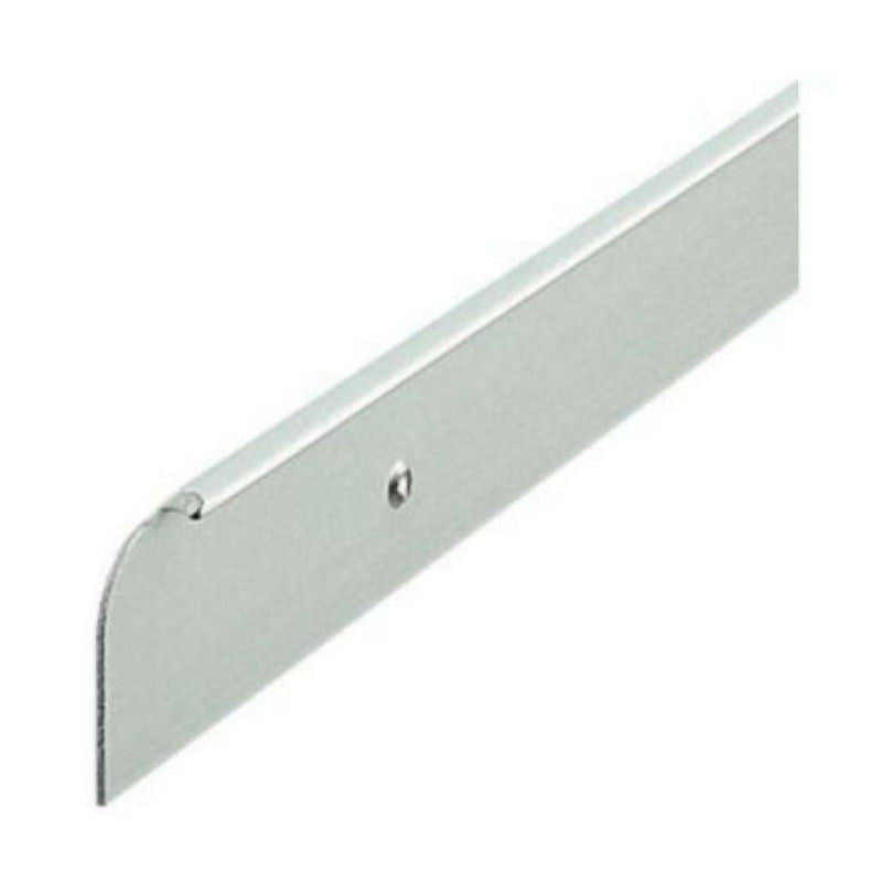 Rolabond Kitchen Worktop Trim End Cap Matt Silver 40mm x 630mm