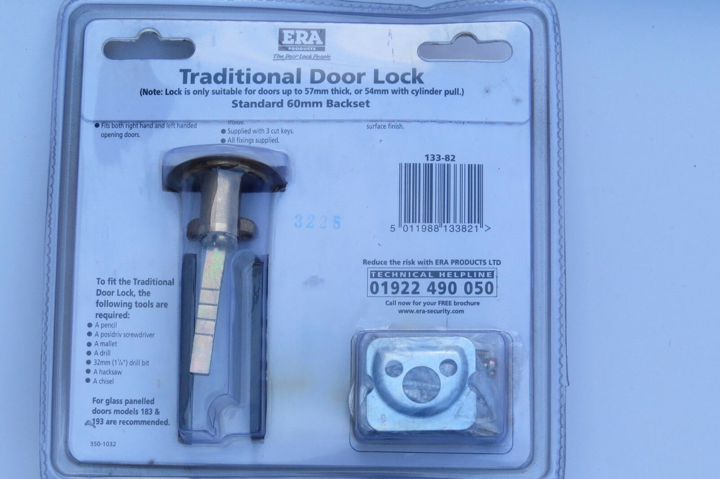 Era Traditional Door Lock 60mm