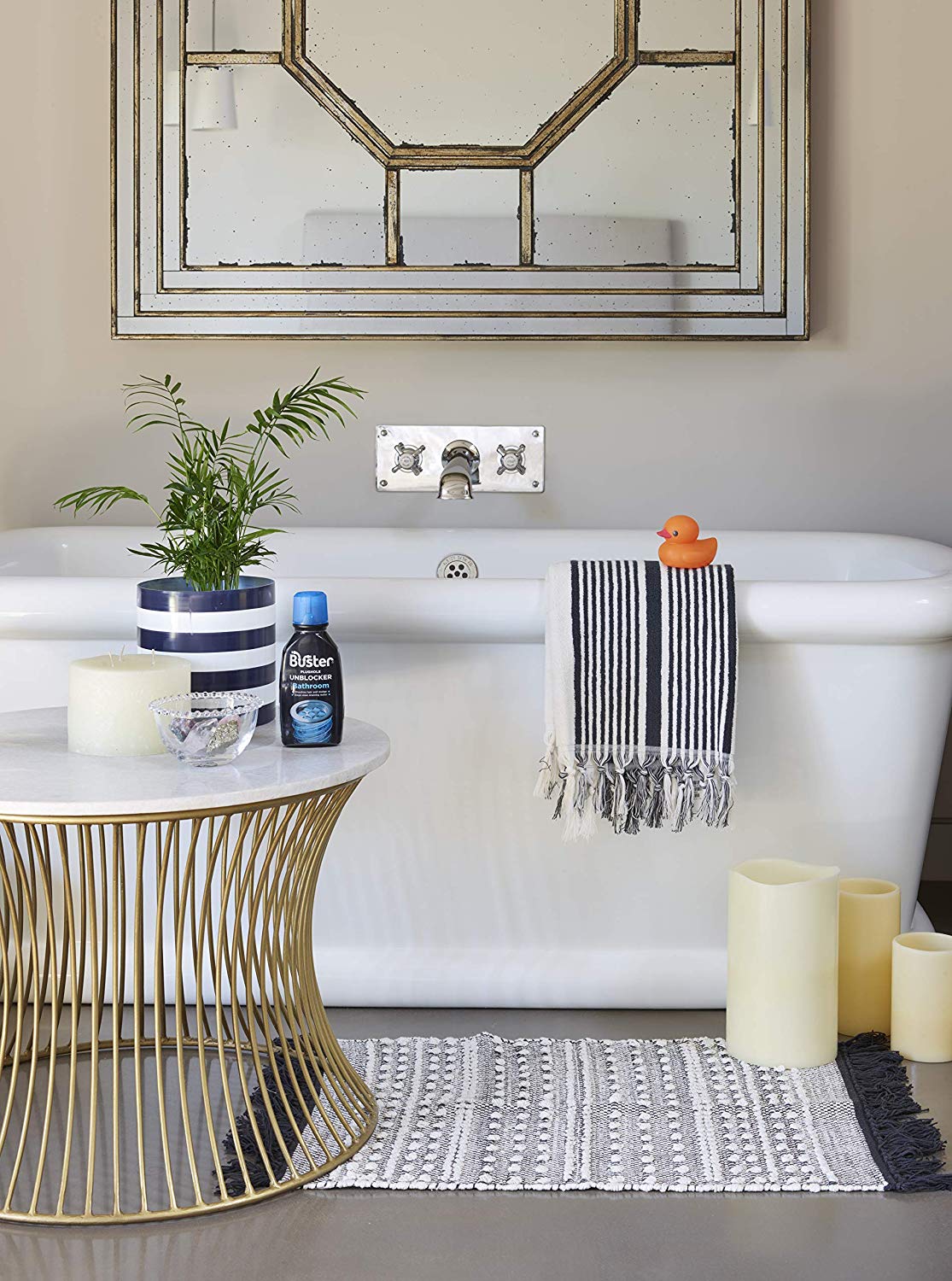 Buster Plughole Unblocker Bathroom