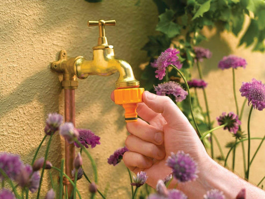 Hozelock 1" 33.3mm Outdoor Threaded Tap Connector