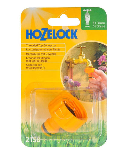 Hozelock 1" 33.3mm Outdoor Threaded Tap Connector