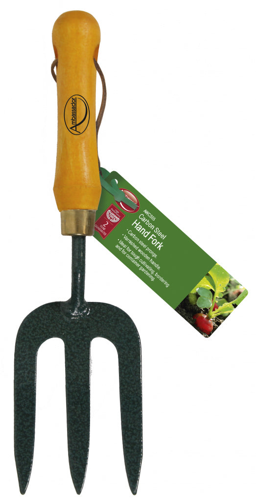 Ambassador Carbon Steel Hand Fork