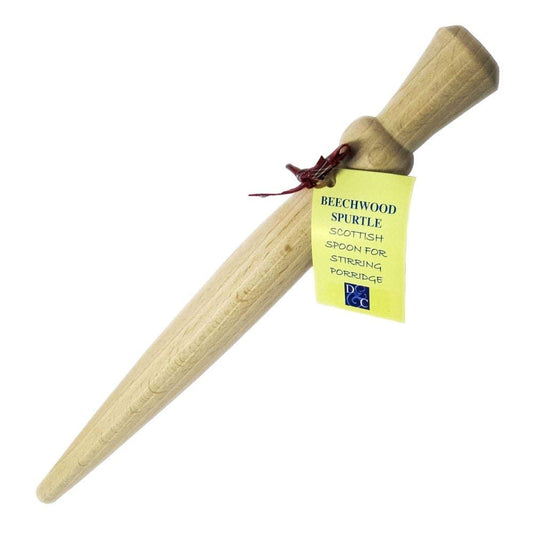D & C Supplies Turned Beechwood Porridge Spurtle
