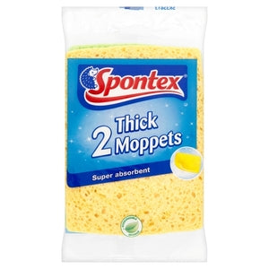 Spontex Spontex Thick Moppets 2pk