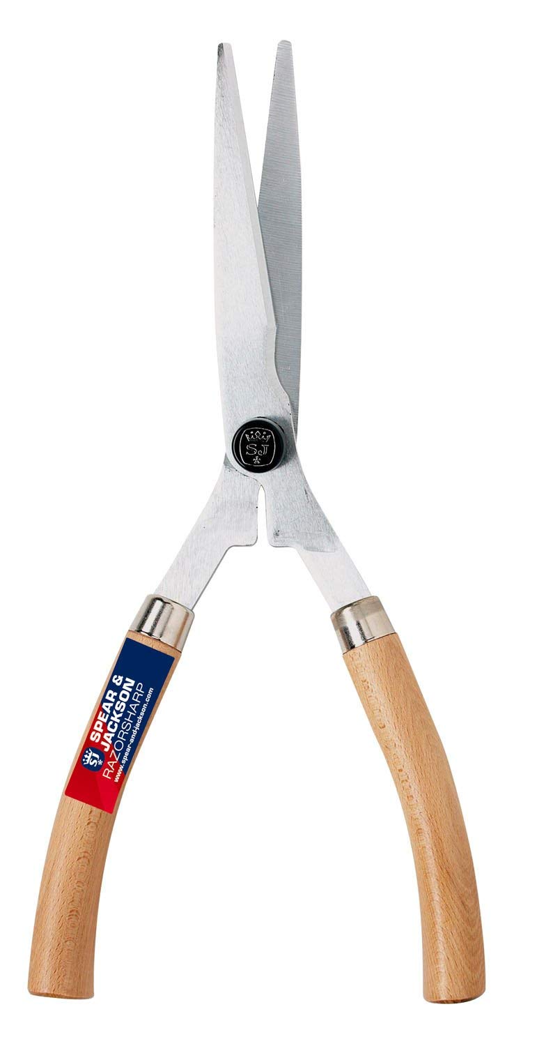 Spear & Jackson Razorsharp Wooden Handled Hedge Shears