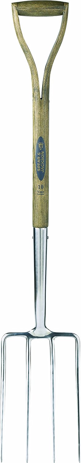 Spear & Jackson Digging Fork Traditional Stainless Steel