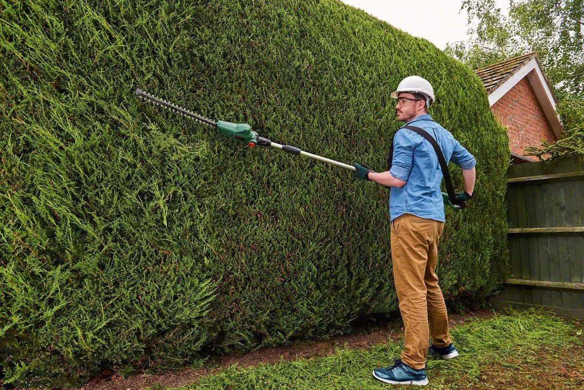 Bosch Cordless Telescopic Hedge Trimmer Universal Hedge Pole