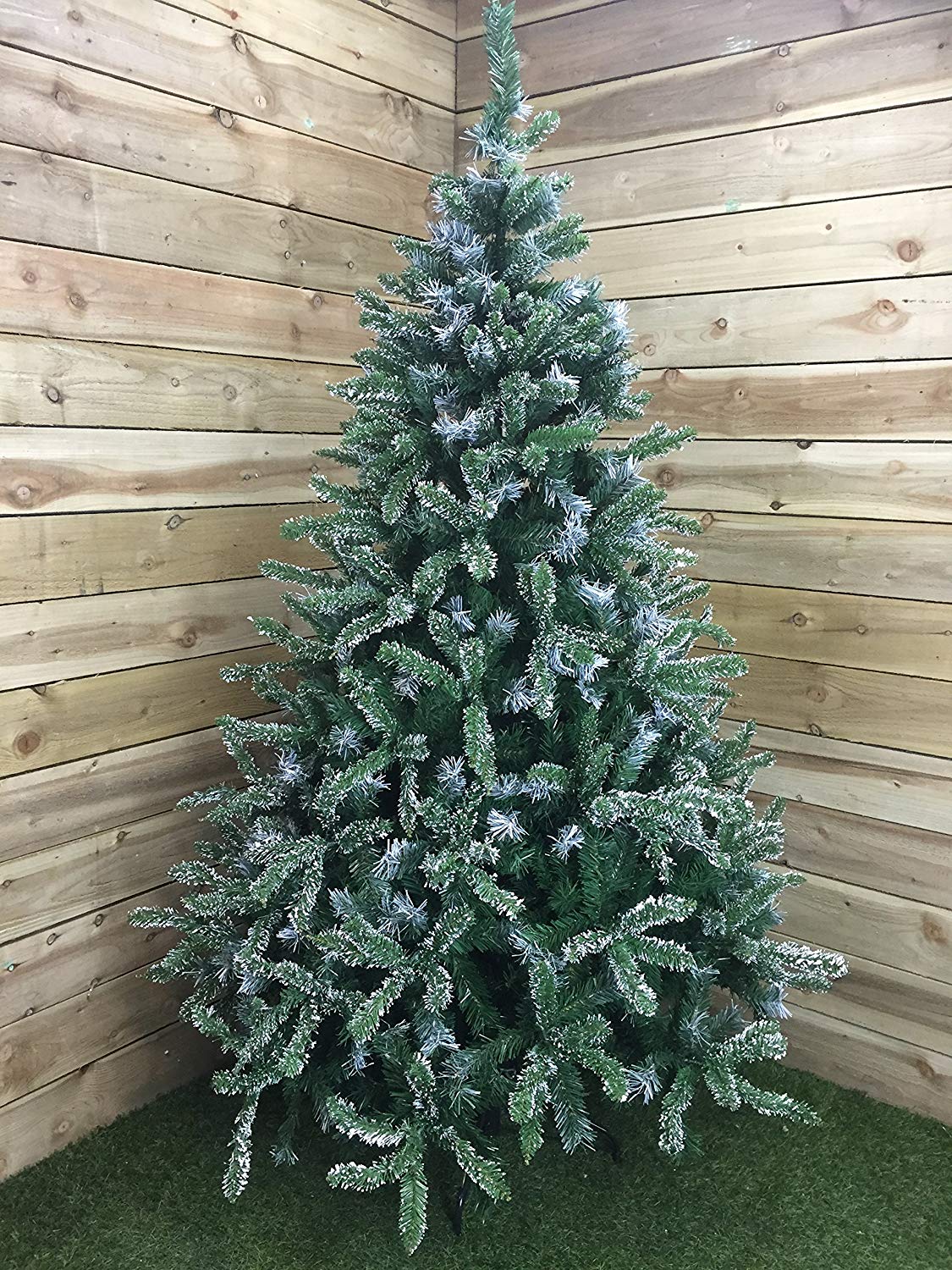 Premier Decorations 1.8m Mountain Fir Flocked