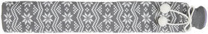 Warmies Long Hot Water Bottle Grey Nordic