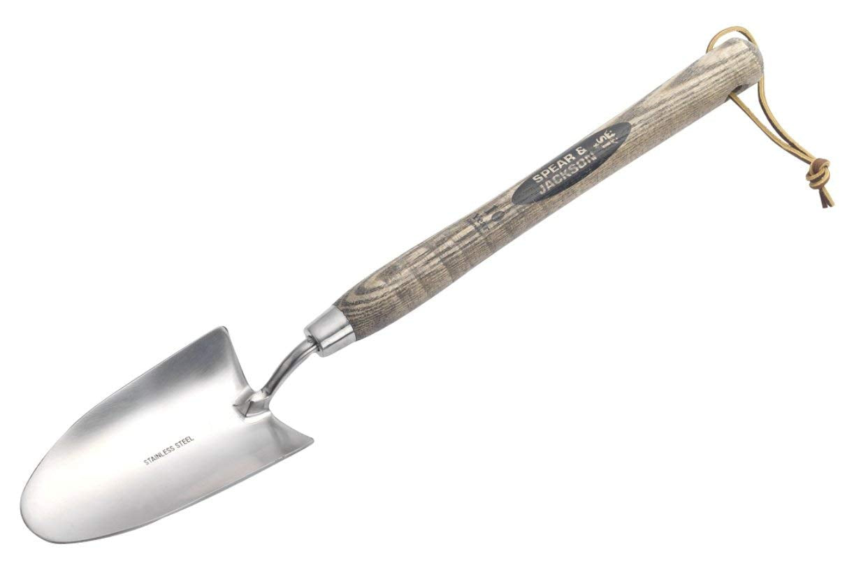 Spear & Jackson Long Handled (12") Trowel Traditional Stainless Steel