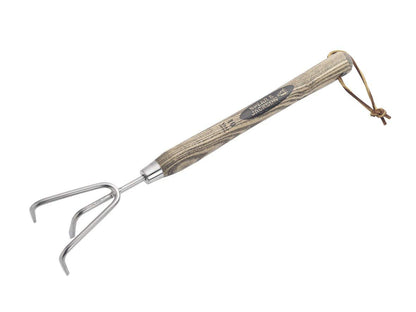 Spear & Jackson 3-Prong Cultivator 12" Handle Traditional Stainless Steel