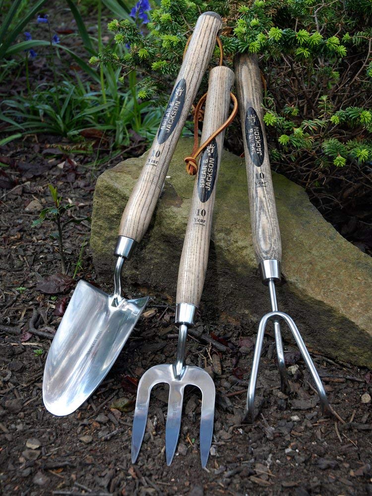 Spear & Jackson 3-Prong Cultivator 12" Handle Traditional Stainless Steel