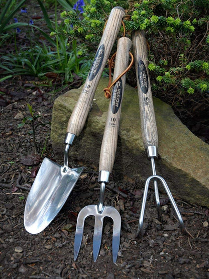 Spear & Jackson 3-Prong Cultivator 12" Handle Traditional Stainless Steel