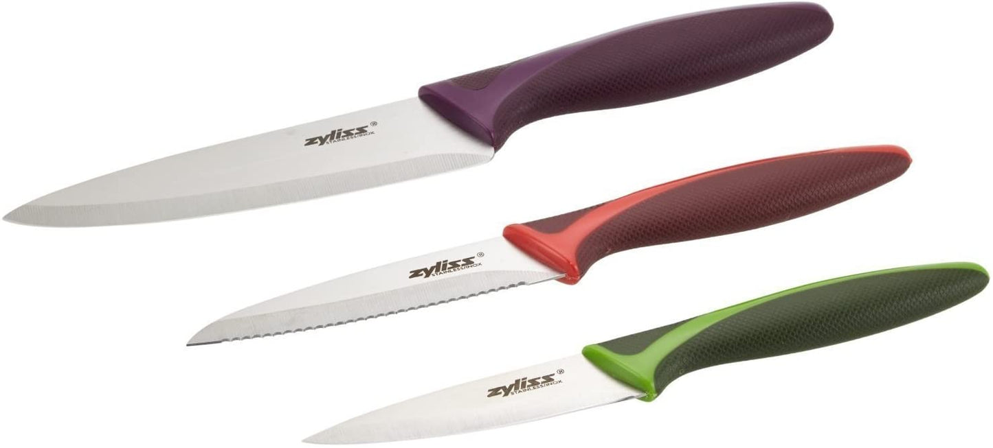 Zyliss 3 Piece Preparation Knife Set