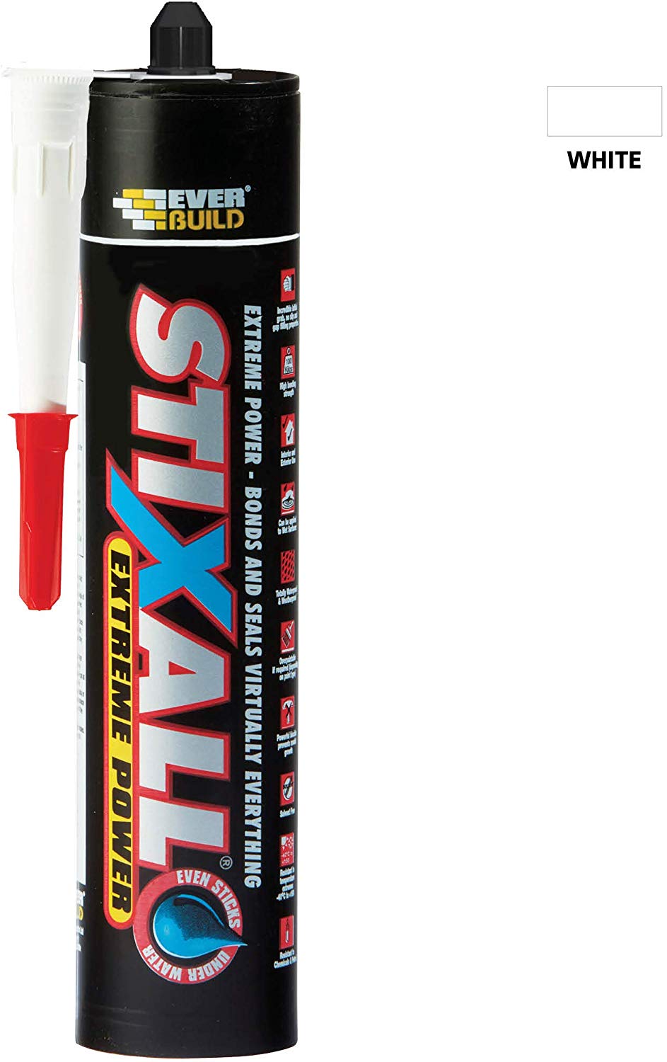 Everbuild Stixall White 290ml