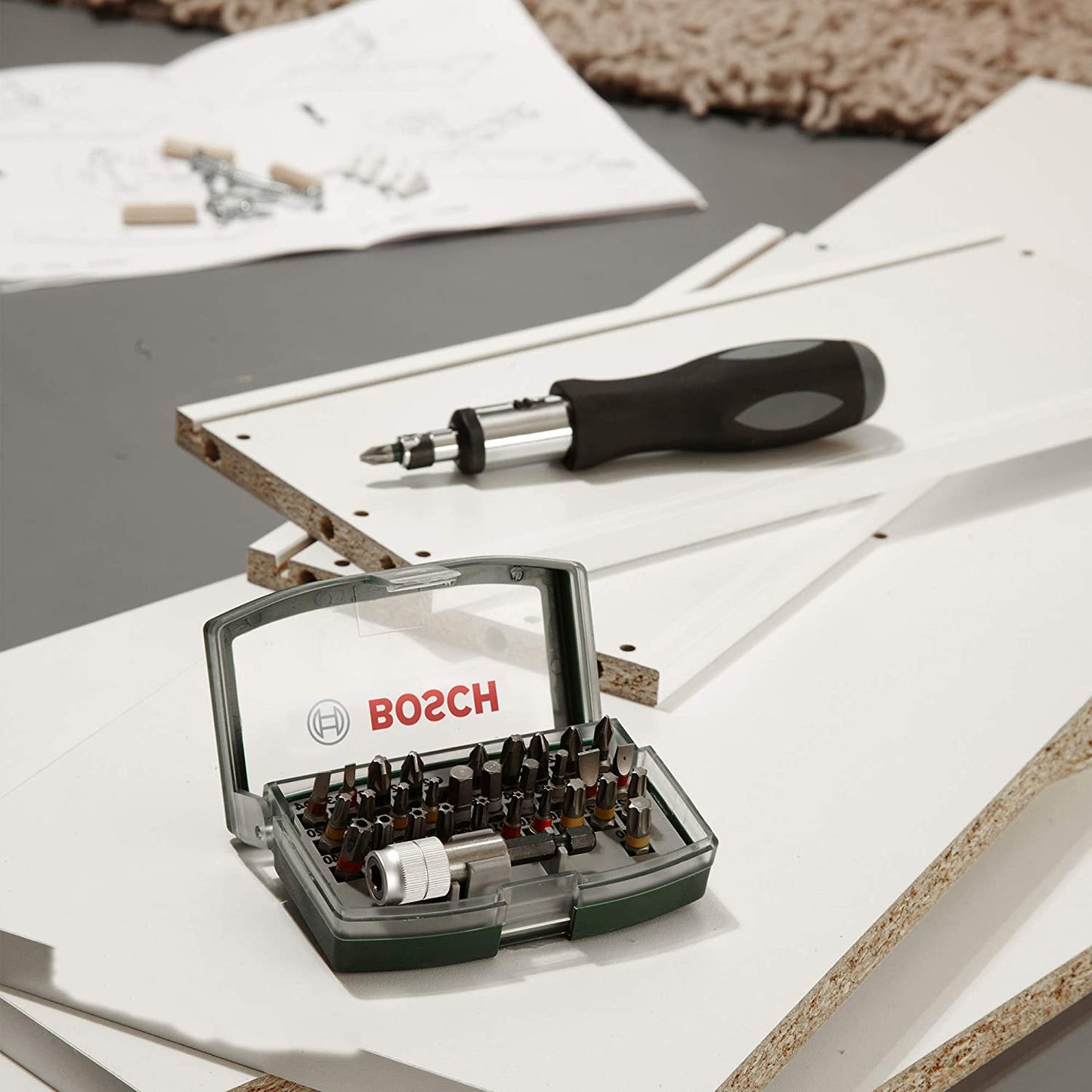 Bosch Screwdriver Bit Set of 32 Pieces