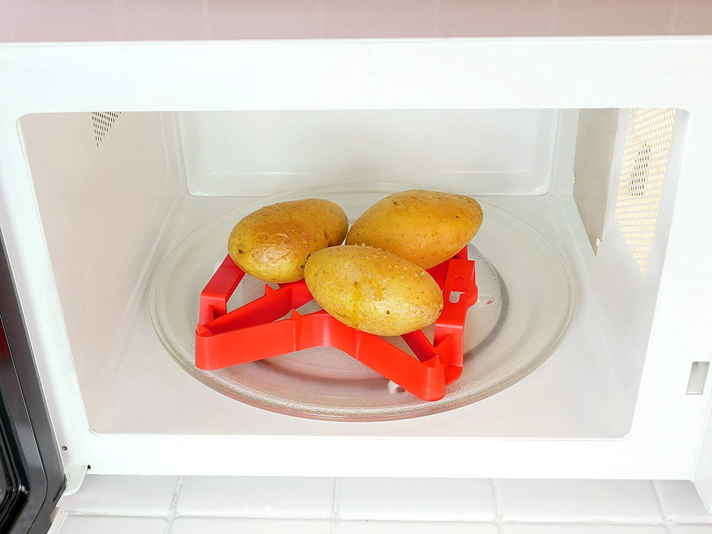 Microwave Potato Baker - Red