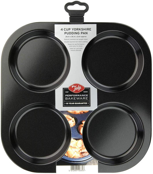 Tala Yorkshire Pudding Tin Steel Black