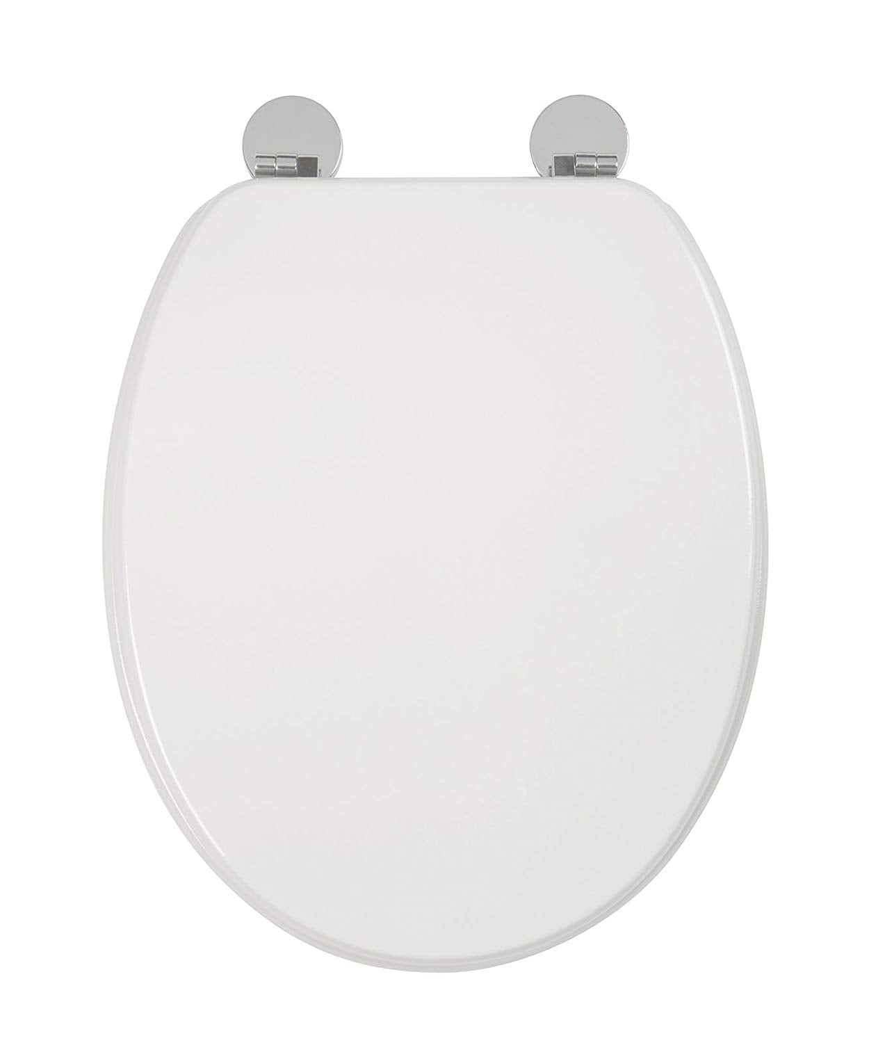 Croydex Kielder Wood Toilet Seat White