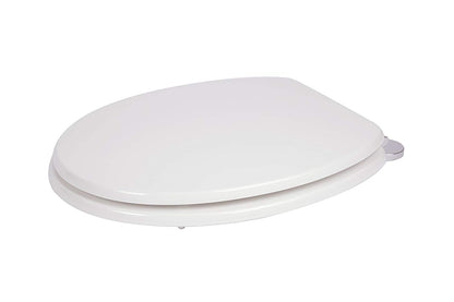 Croydex Kielder Wood Toilet Seat White