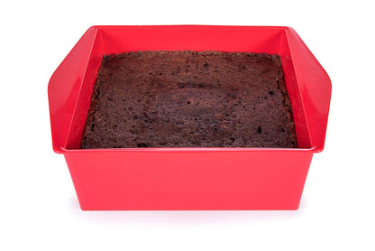 Betty Crocker Microwave Brownie Maker - Plastic - Red