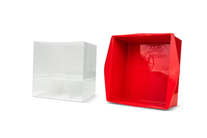 Betty Crocker Microwave Brownie Maker - Plastic - Red