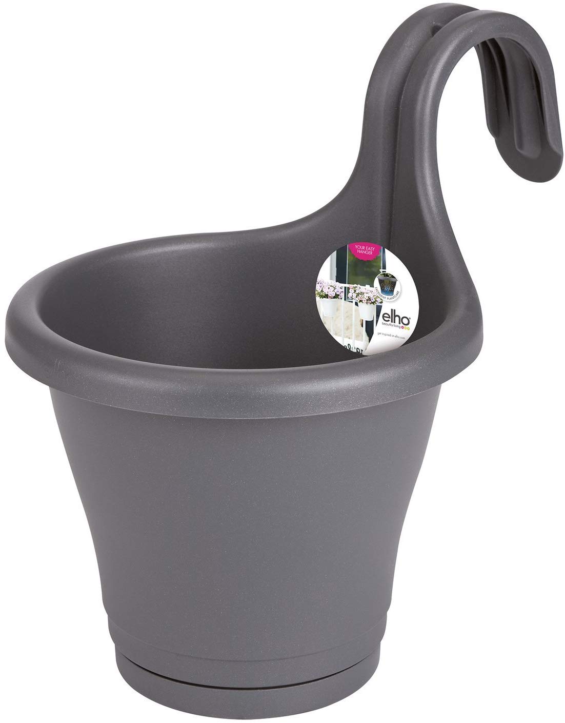Elho Single Plant Hanger Anthracite