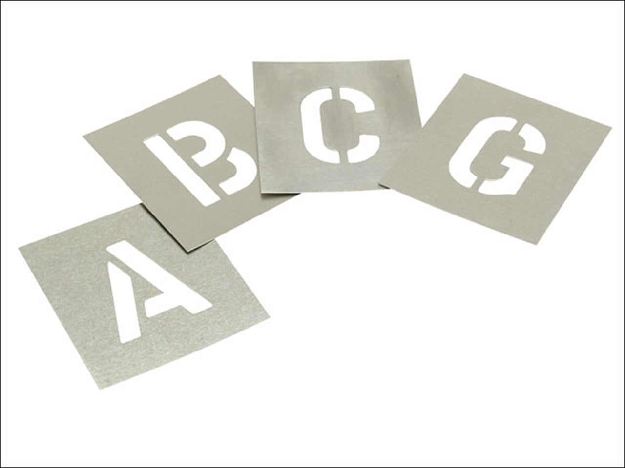 Stanley Set of Zinc - Letters 2" in Wallet