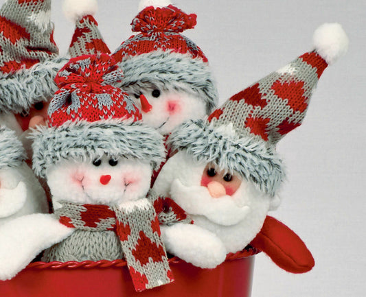 Premier 15cm Mini Santa/Snowman