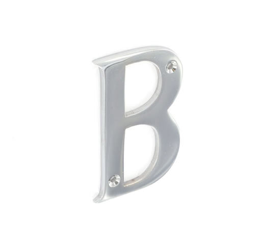 Securit Chrome letter B
