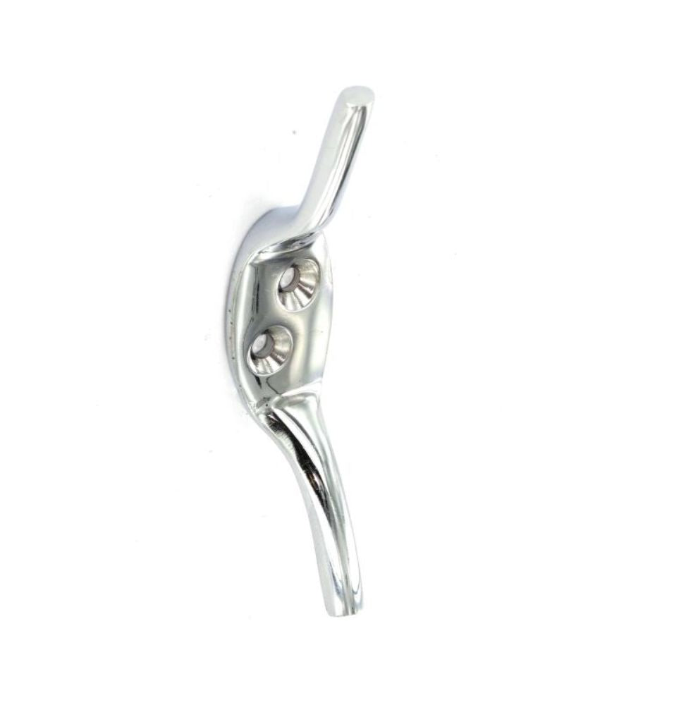 Securit Cleat Hook Chrome 75mm