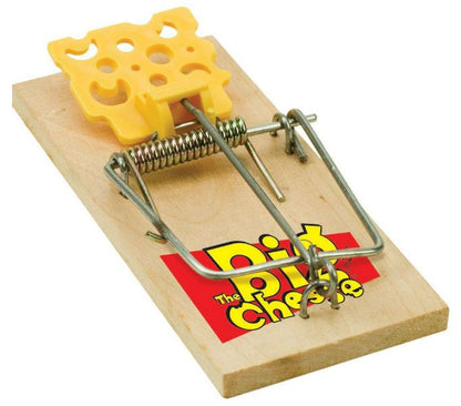 The Big Cheese Baited Wooden Rat Trap