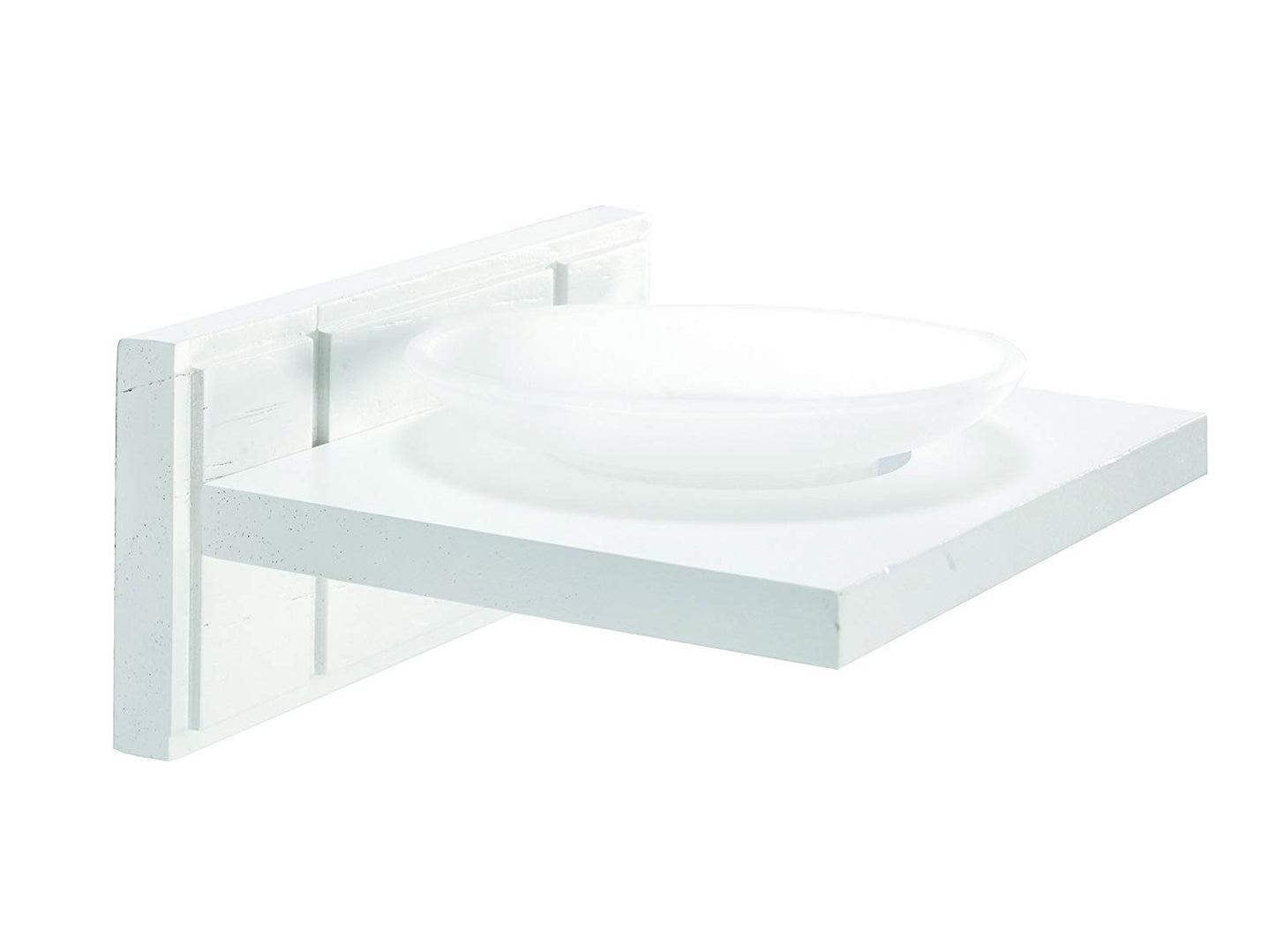 Croydex Maine Soap Dish FSC MDF White Wood