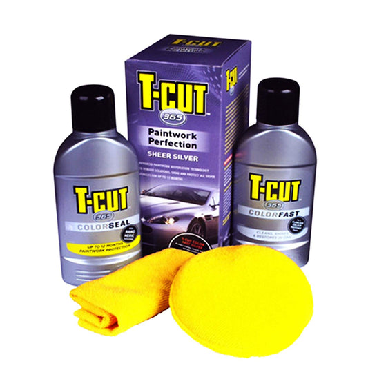 T-Cut 365 Paint Work Kit Silver