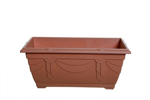 Whitefurze 40cm Venetian Window Box Terracotta