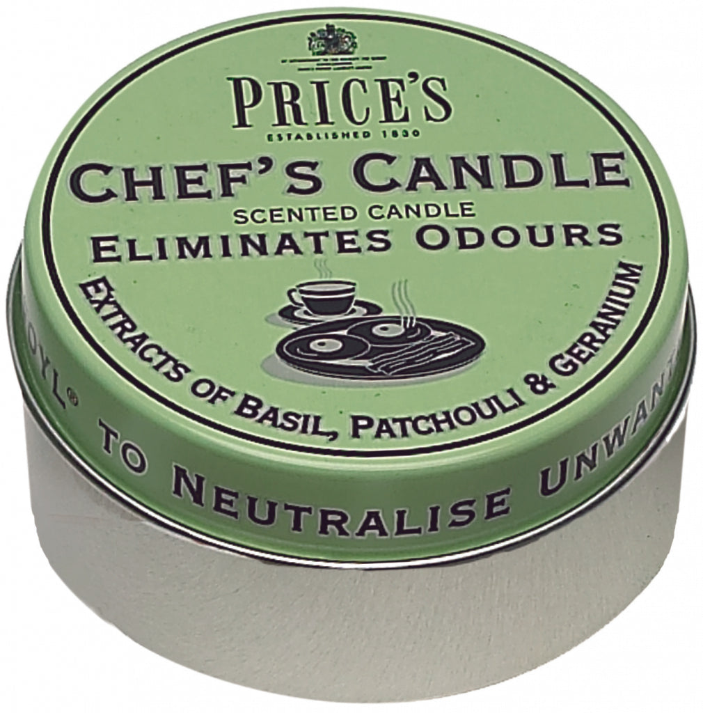 Price's Candles Chef's Candle Tin