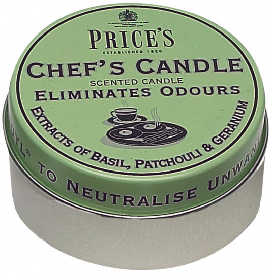 Price's Candles Chef's Candle Tin