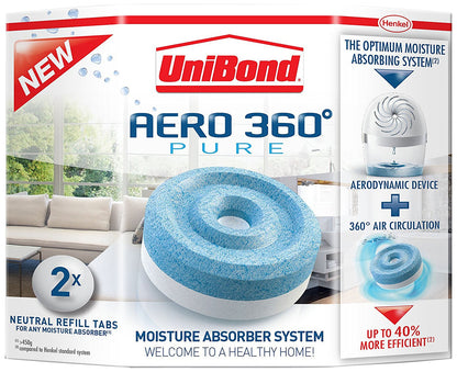 UniBond Aero 360 Moisture Absorber Refill Pack 2