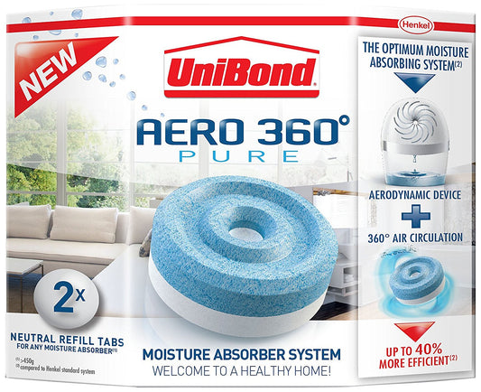 UniBond Aero 360 Moisture Absorber Refill Pack 2