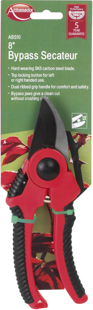 Ambassador Bypass Secateur 8"