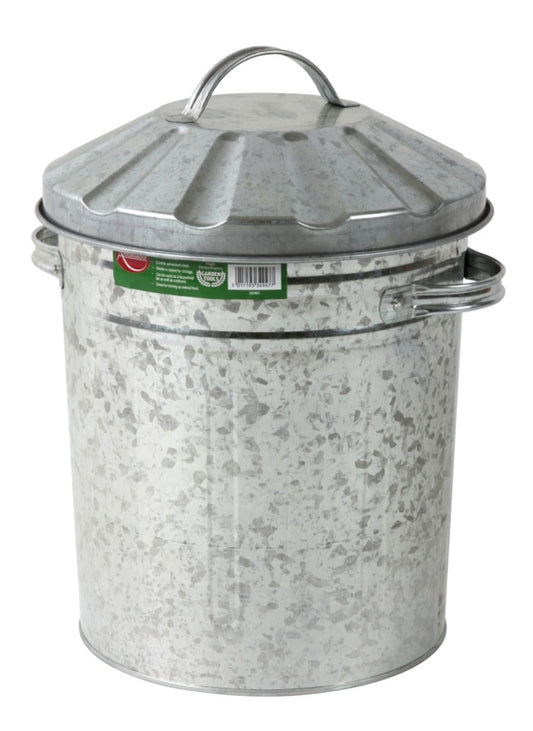 Ambassador Mini Galvanised Bin